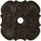 Ekena Millwork Flower Ceiling Medallion (Fits Canopies up to 6 1/4"), 29"OD x 3 5/8"ID x 1 3/8"P, Stone Hearth CM29FWSHF - alternate 1